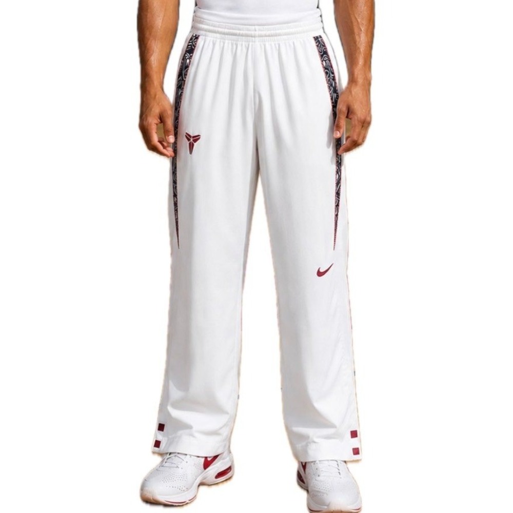 VTG Nike 2008 US Olympic Tribal Print Zip Basketball Pants. Men's size Large